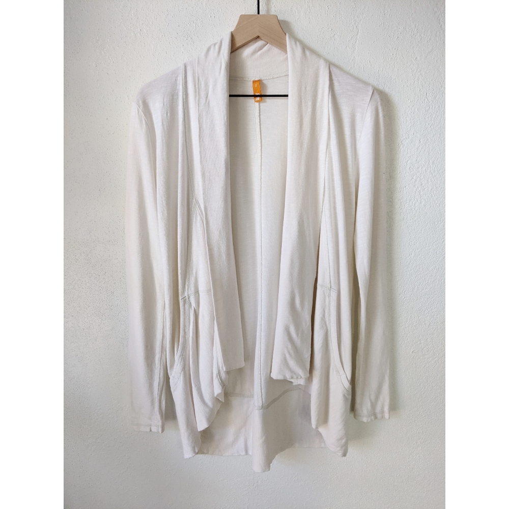 Lucy Athletic Open Front Draped Cardigan
